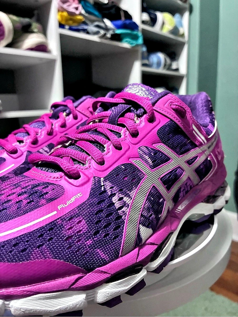 ASICS Gel-Kayano 22 Women's Athletic Shoes Pink & Purple